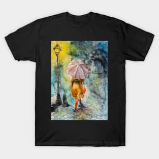 Walk at night T-Shirt